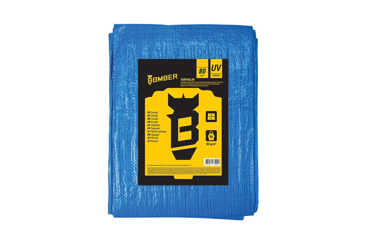 Cerada 4 x 6 - 80g - Bomber