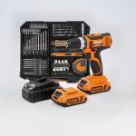 FUSE Set u koferu VLN 3220 + baterija 2.0Ah + punjac 2,4A + 74 nastavka