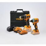 FUSE set bušilica VLP 5121 + odvrtač VLP 6420, baterija 1x2,0Ah,1x4,0Ah, punjač 2,4A