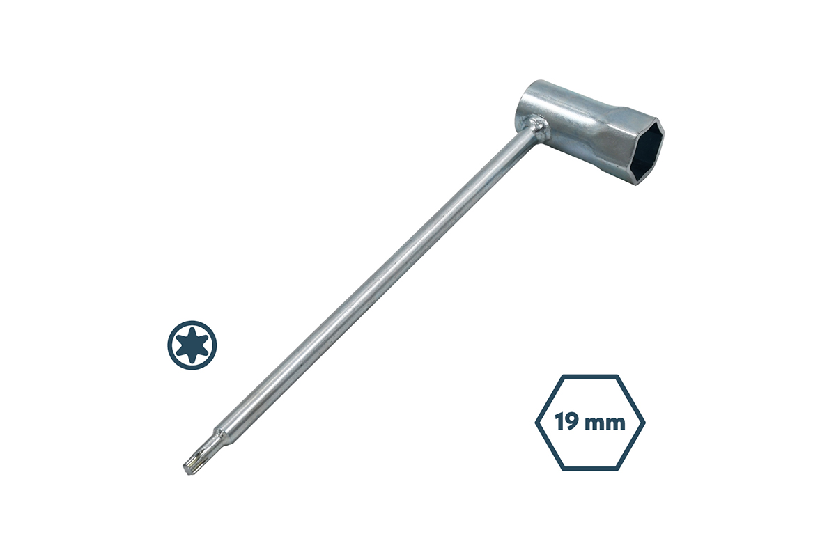 085408.jpg A350 - ključ za svećice Villager 19 TORX - Slika 1
