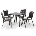 Baštenski set Aruba sa 4 stolice (A+B)